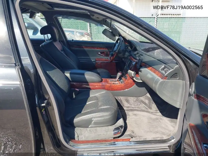 WDBVF78J19A002565 2009 Maybach 57