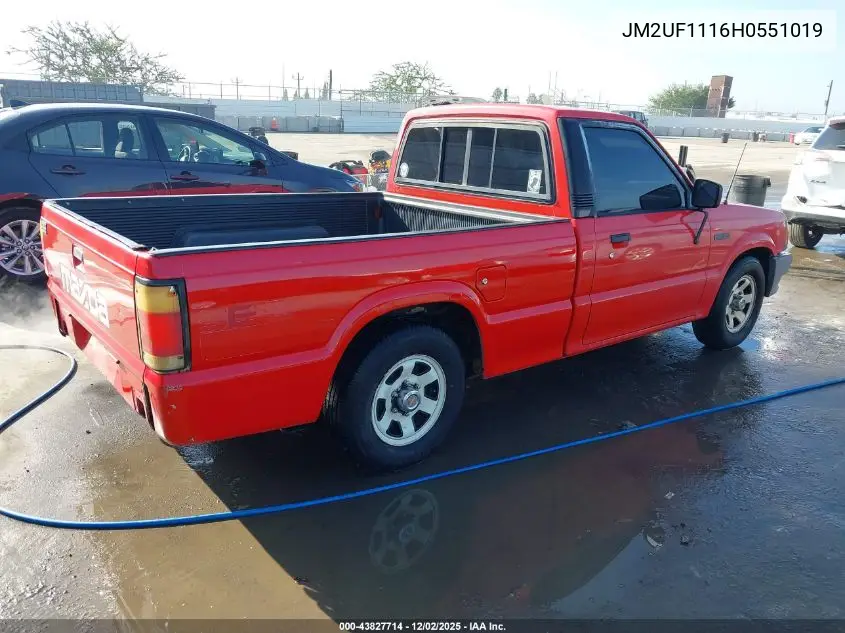 JM2UF1116H0551019 1987 Mazda B2000