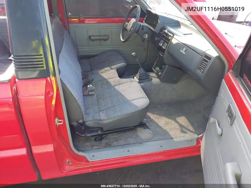 JM2UF1116H0551019 1987 Mazda B2000