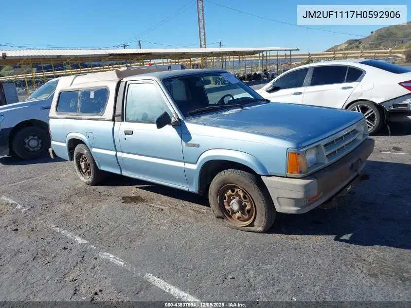 JM2UF1117H0592906 1987 Mazda B2000