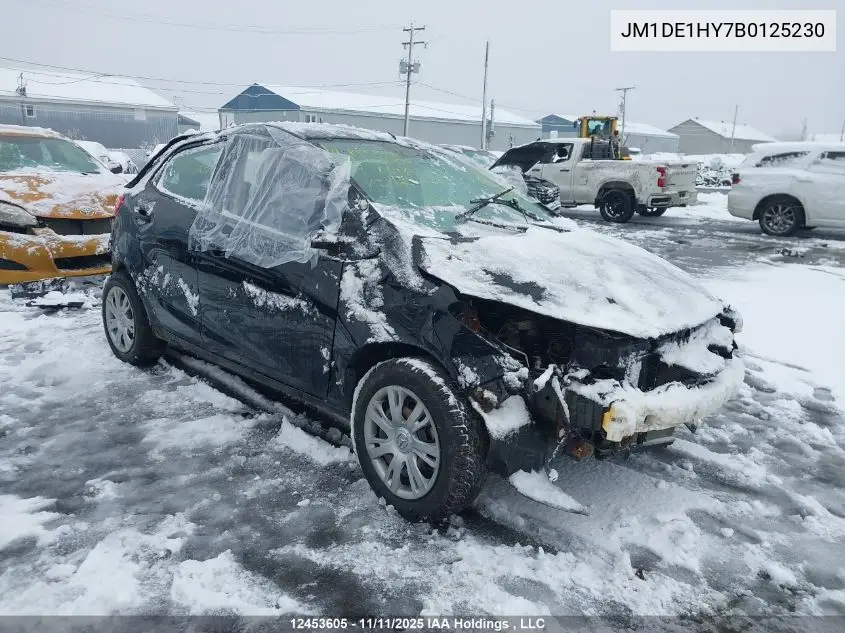 JM1DE1HY7B0125230 2011 Mazda Mazda2