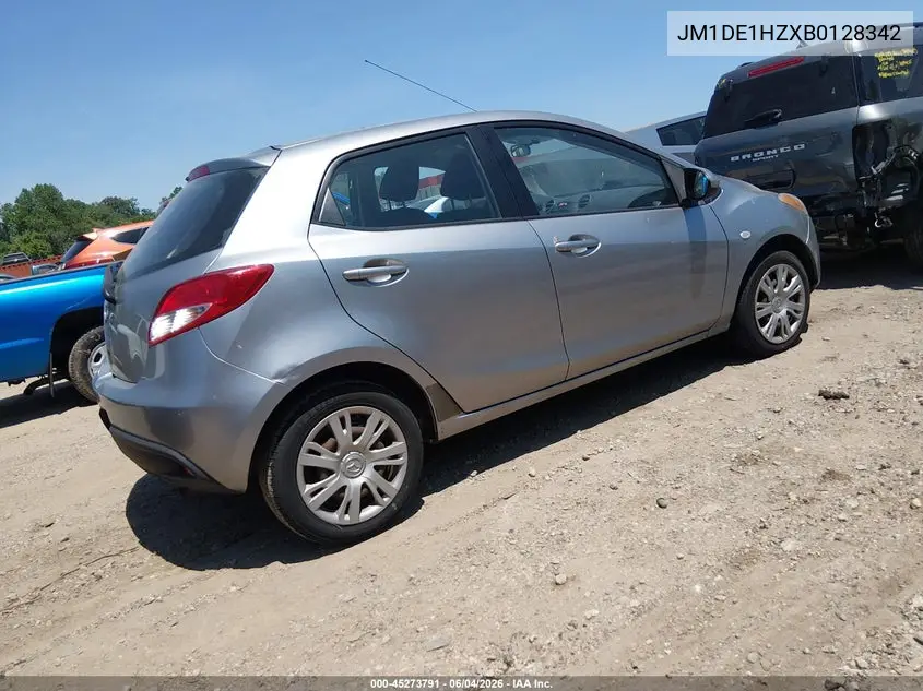 2011 Mazda Mazda2 Sport VIN: JM1DE1HZXB0128342 Lot: 45273791