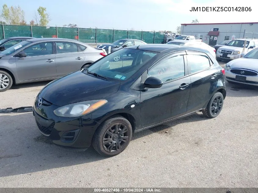 JM1DE1KZ5C0142806 2012 Mazda Mazda2 Sport