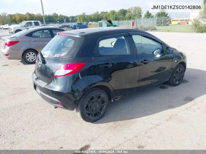 JM1DE1KZ5C0142806 2012 Mazda Mazda2 Sport