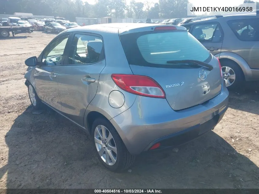 JM1DE1KY4D0166958 2013 Mazda Mazda2 Sport