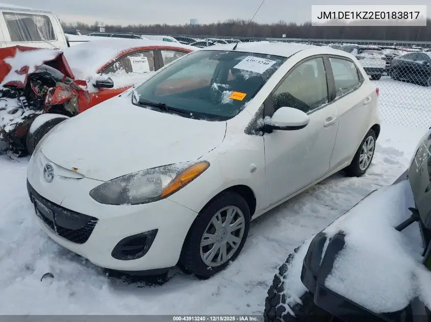 JM1DE1KZ2E0183817 2014 Mazda Mazda2 Sport