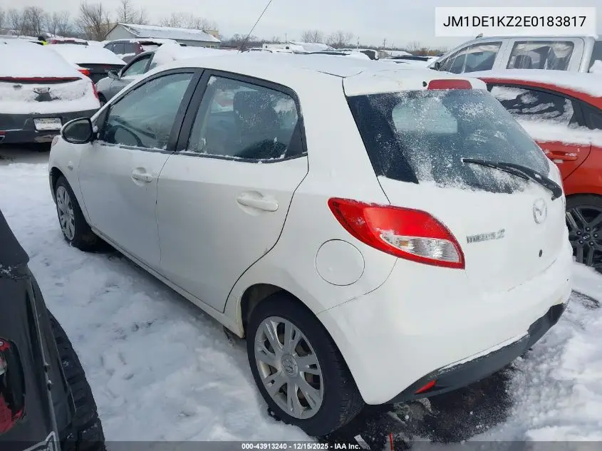 JM1DE1KZ2E0183817 2014 Mazda Mazda2 Sport