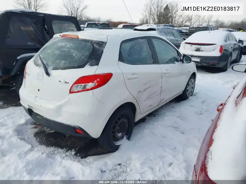 JM1DE1KZ2E0183817 2014 Mazda Mazda2 Sport
