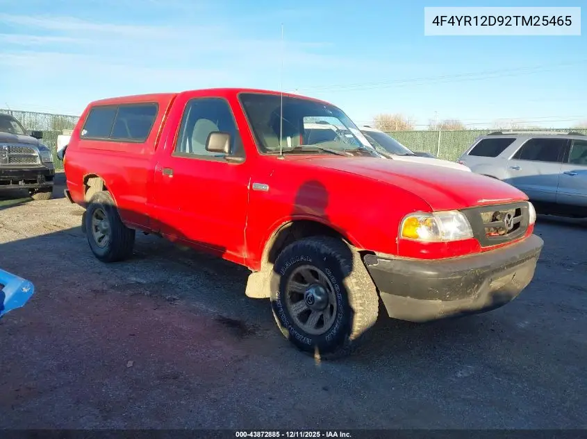 4F4YR12D92TM25465 2002 Mazda B2300