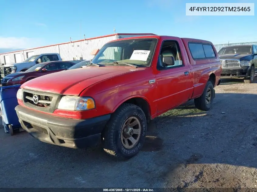 4F4YR12D92TM25465 2002 Mazda B2300