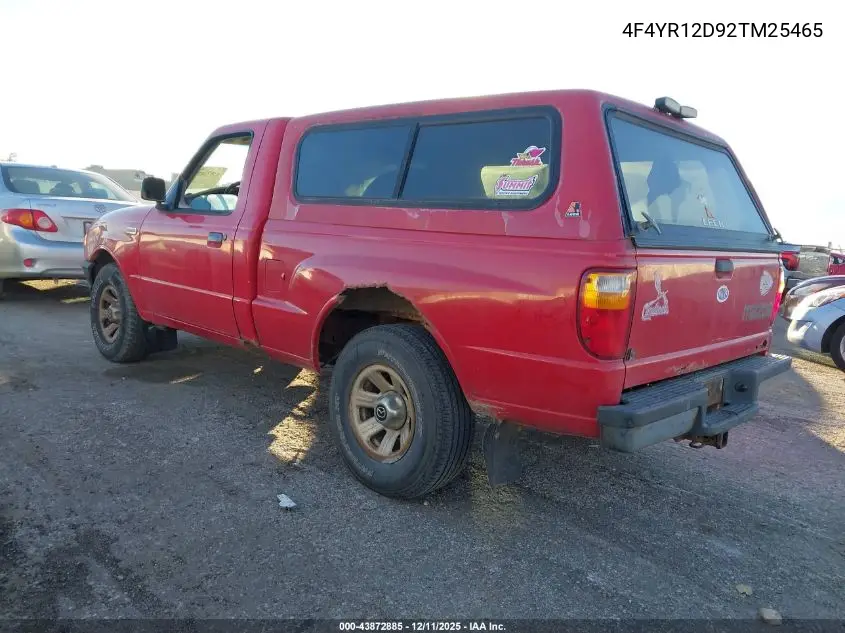 4F4YR12D92TM25465 2002 Mazda B2300