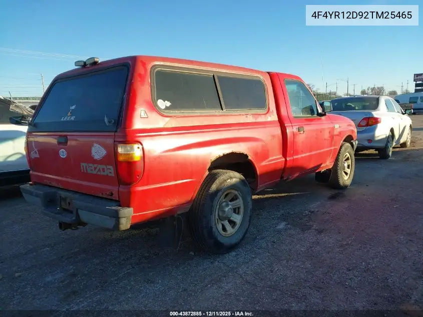4F4YR12D92TM25465 2002 Mazda B2300