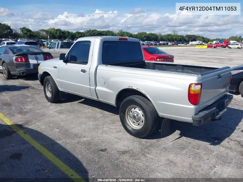 4F4YR12D04TM11053 2004 Mazda B2300