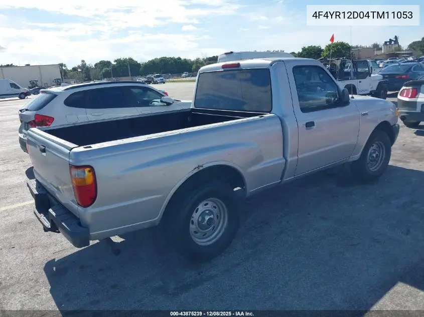 4F4YR12D04TM11053 2004 Mazda B2300
