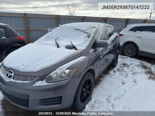 JM3ER293870147222 2007 Mazda Cx -7 Gs