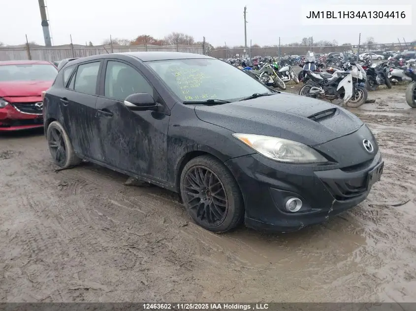 JM1BL1H34A1304416 2010 Mazda Speed 3