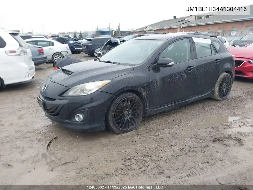 JM1BL1H34A1304416 2010 Mazda Speed 3