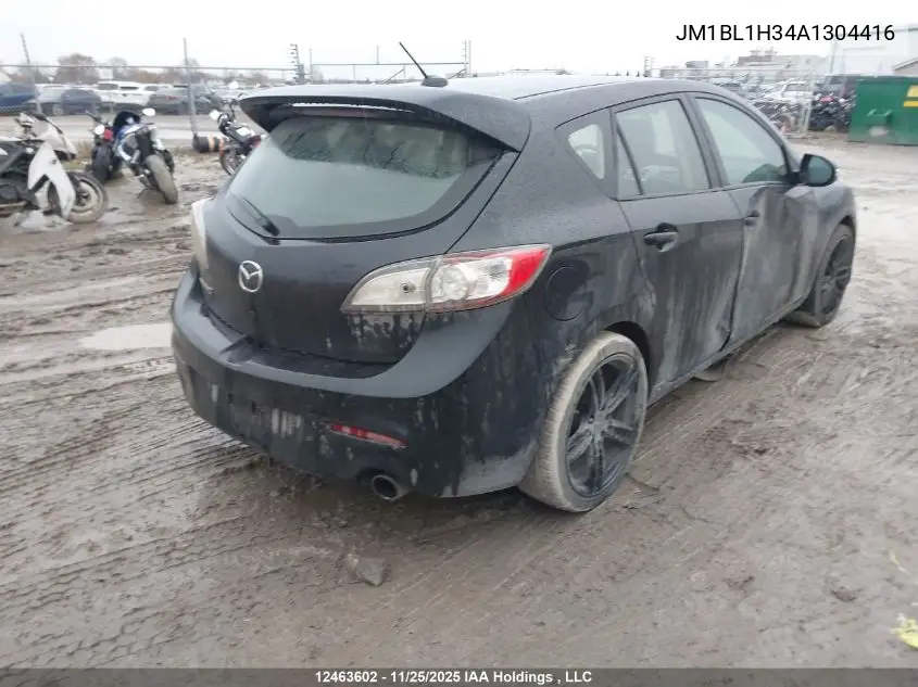 JM1BL1H34A1304416 2010 Mazda Speed 3