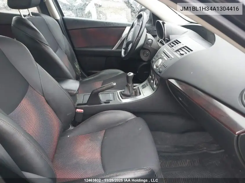 JM1BL1H34A1304416 2010 Mazda Speed 3