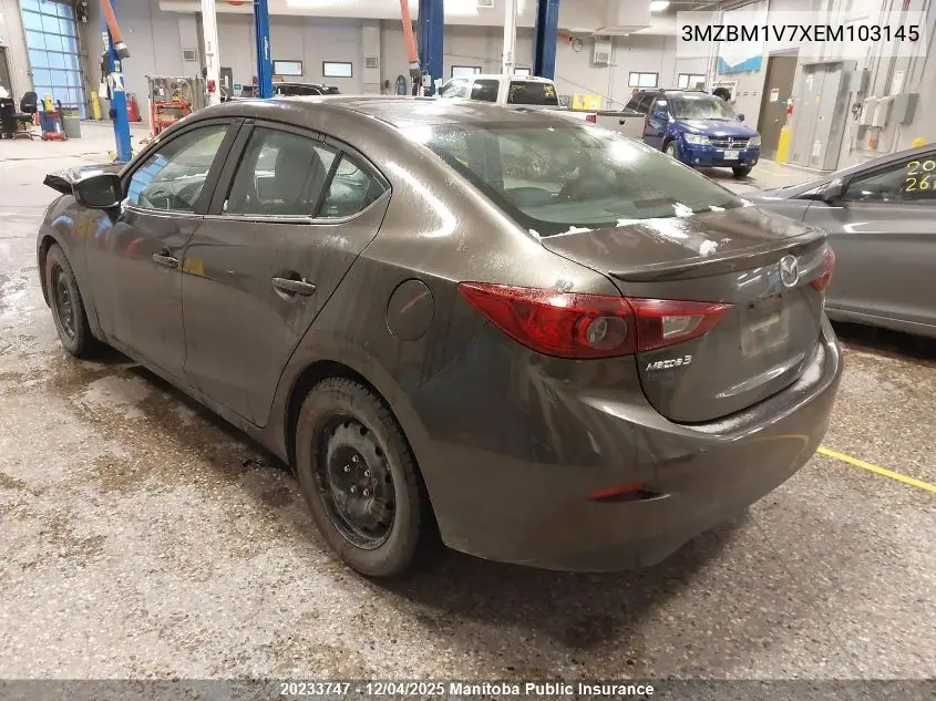 3MZBM1V7XEM103145 2014 Mazda Mazda3 Gs Sky