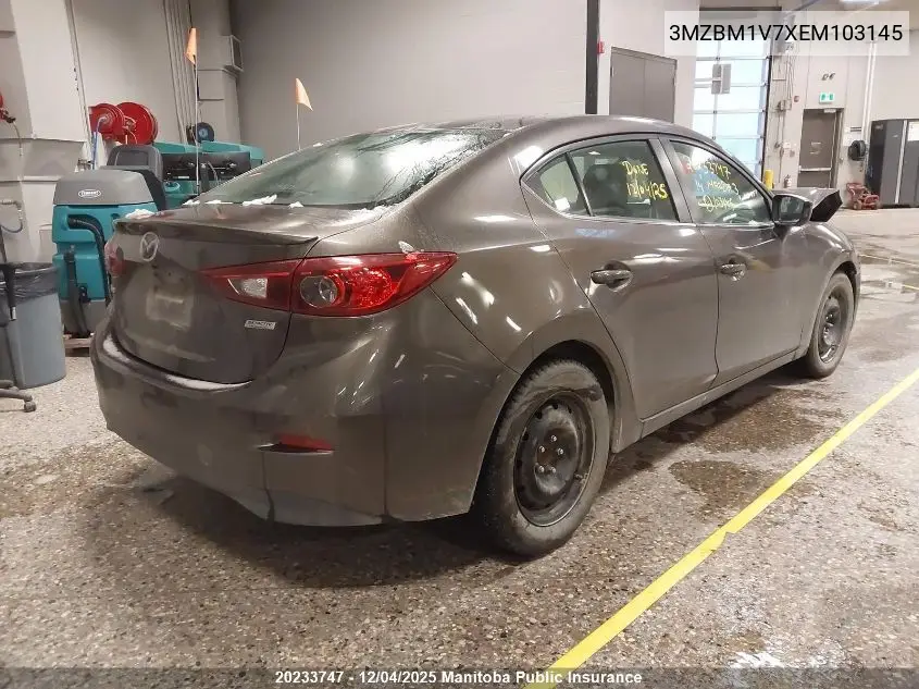 3MZBM1V7XEM103145 2014 Mazda Mazda3 Gs Sky