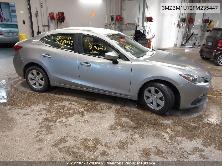3MZBM1U72FM235447 2015 Mazda Mazda3 Gx Sky