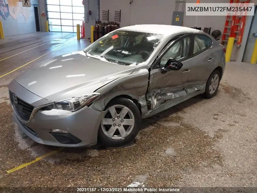 3MZBM1U72FM235447 2015 Mazda Mazda3 Gx Sky