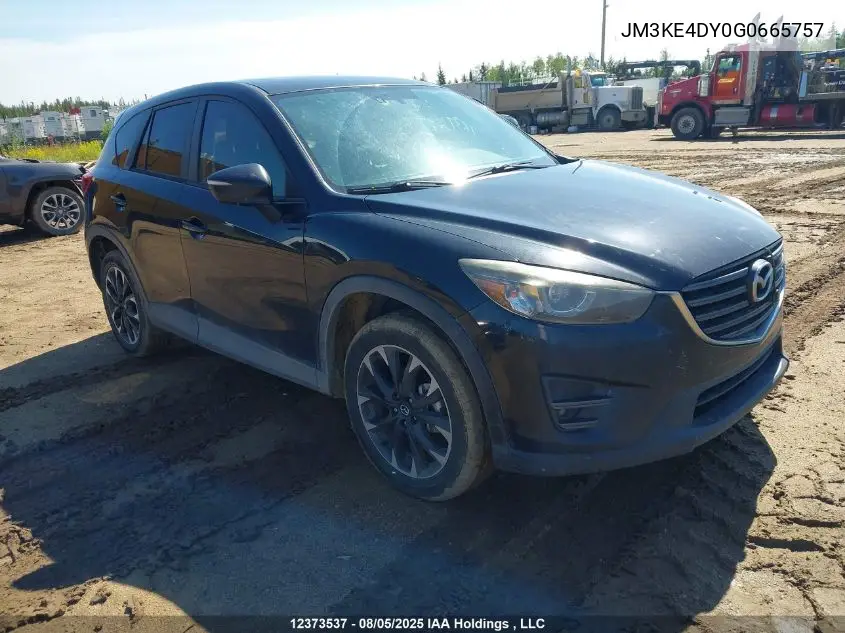 JM3KE4DY0G0665757 2016 Mazda Cx -5 Gt 4Dr Awd