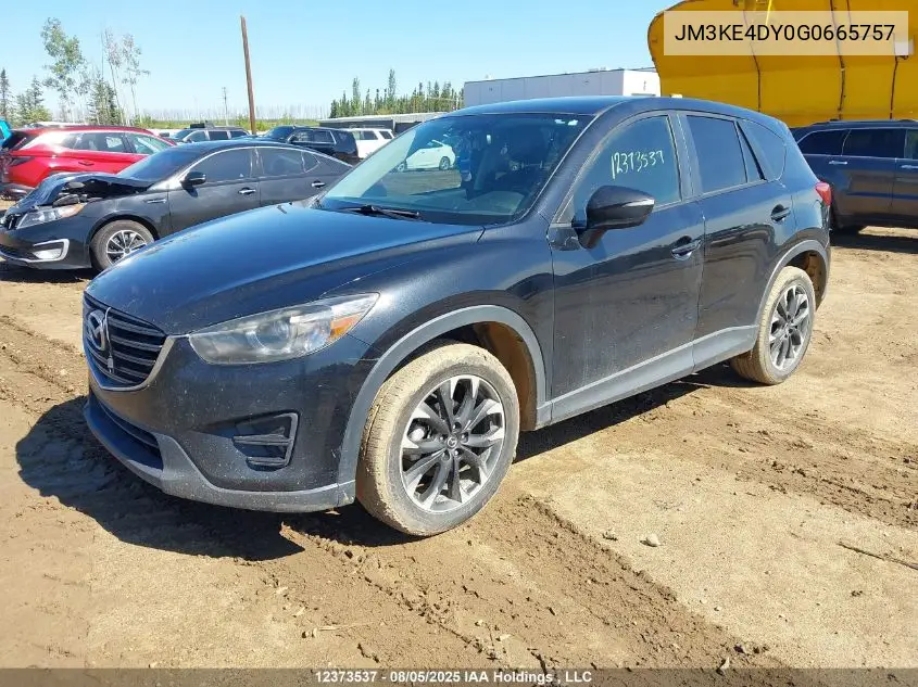 JM3KE4DY0G0665757 2016 Mazda Cx -5 Gt 4Dr Awd