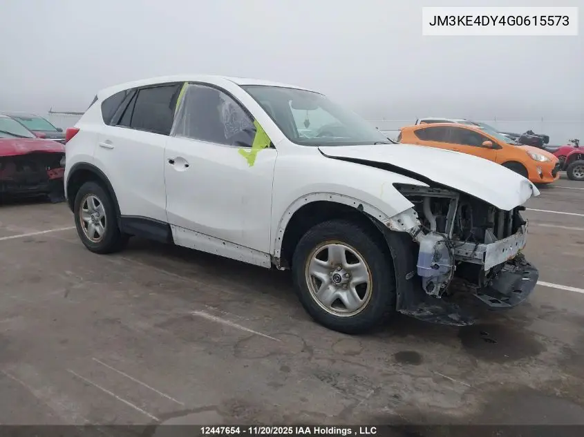 JM3KE4DY4G0615573 2016 Mazda Cx -5 Gt 4Dr Awd