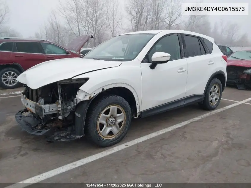 JM3KE4DY4G0615573 2016 Mazda Cx -5 Gt 4Dr Awd