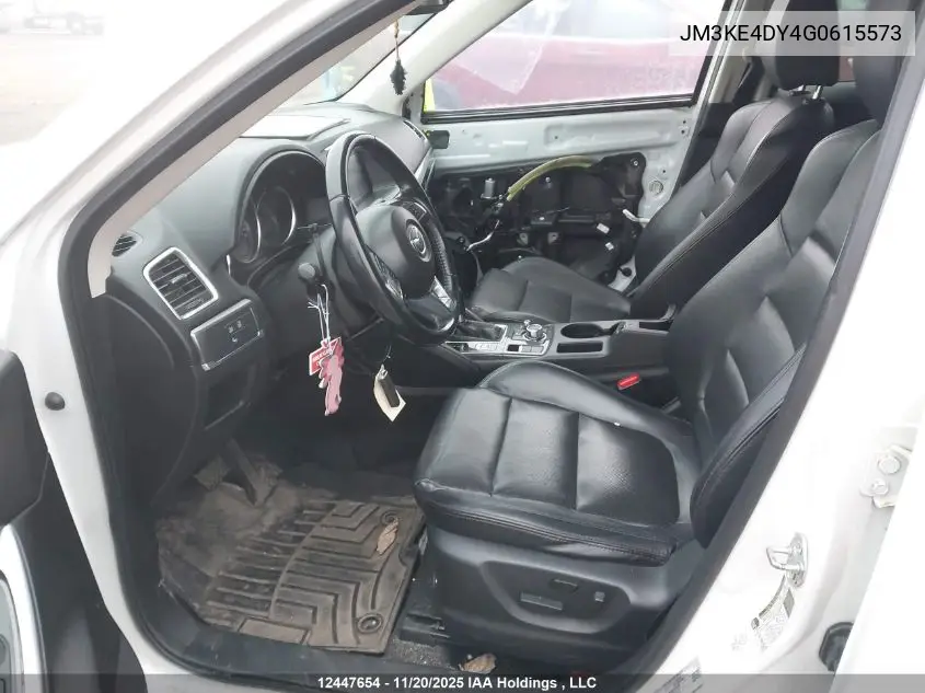 JM3KE4DY4G0615573 2016 Mazda Cx -5 Gt 4Dr Awd
