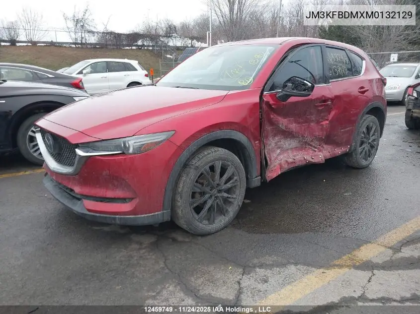 JM3KFBDMXM0132129 2021 Mazda Cx -5 Gt 4Dr Awd