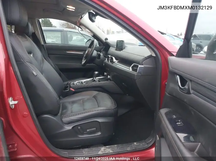 JM3KFBDMXM0132129 2021 Mazda Cx -5 Gt 4Dr Awd