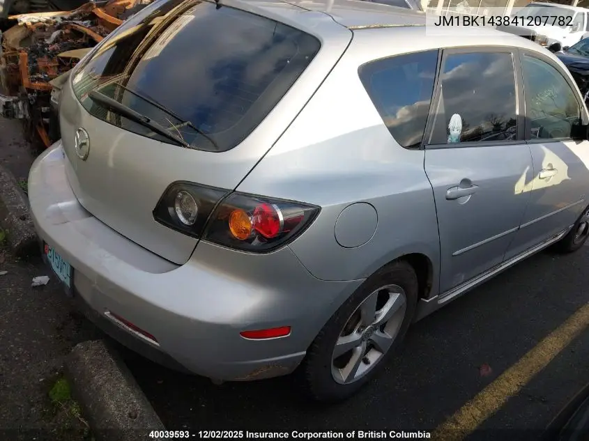 JM1BK143841207782 2004 Mazda 3 Hatchback