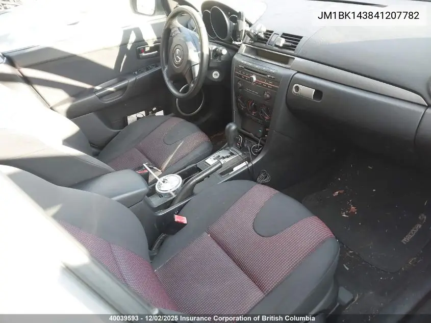 JM1BK143841207782 2004 Mazda 3 Hatchback