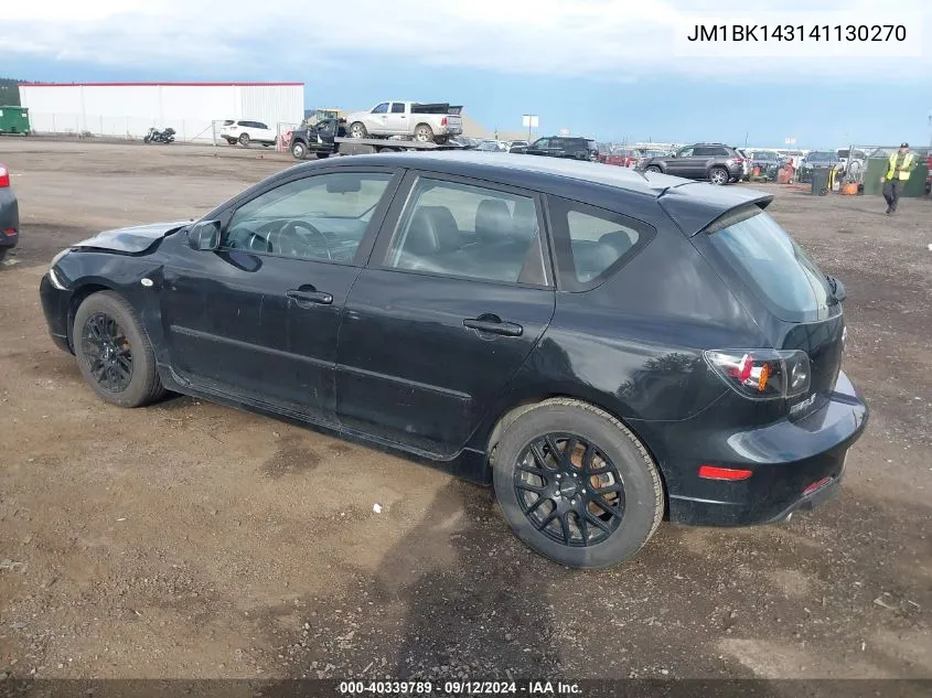 JM1BK143141130270 2004 Mazda Mazda3 S