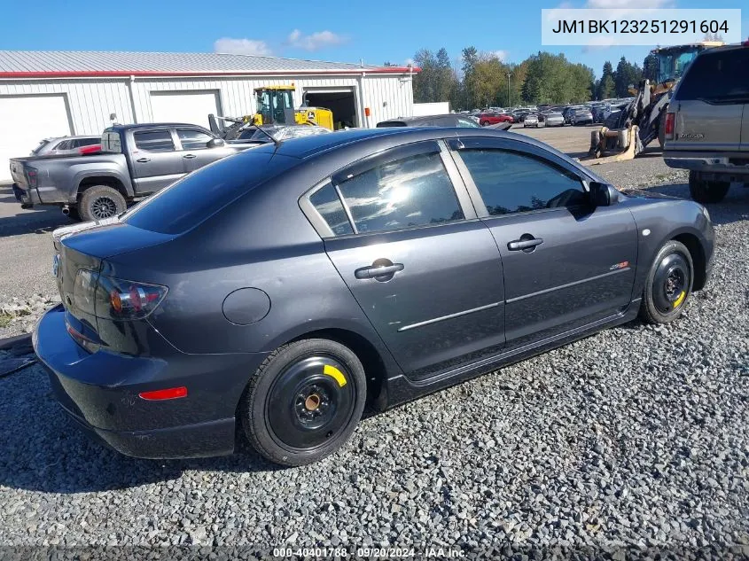 JM1BK123251291604 2005 Mazda Mazda3 Sp23