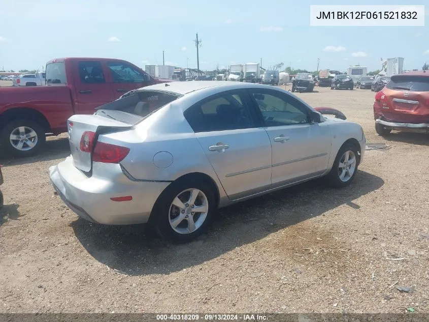 JM1BK12F061521832 2006 Mazda Mazda3 I