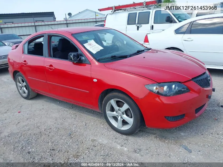 JM1BK12F261453968 2006 Mazda Mazda3 I