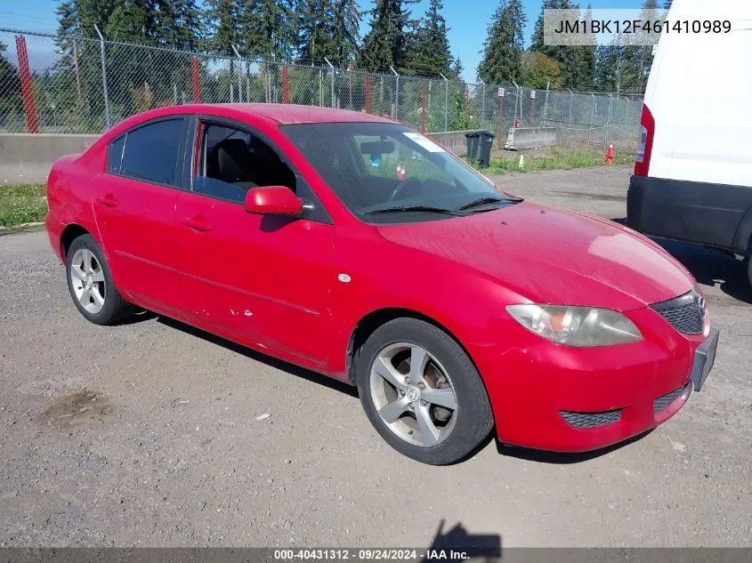 JM1BK12F461410989 2006 Mazda Mazda3 I