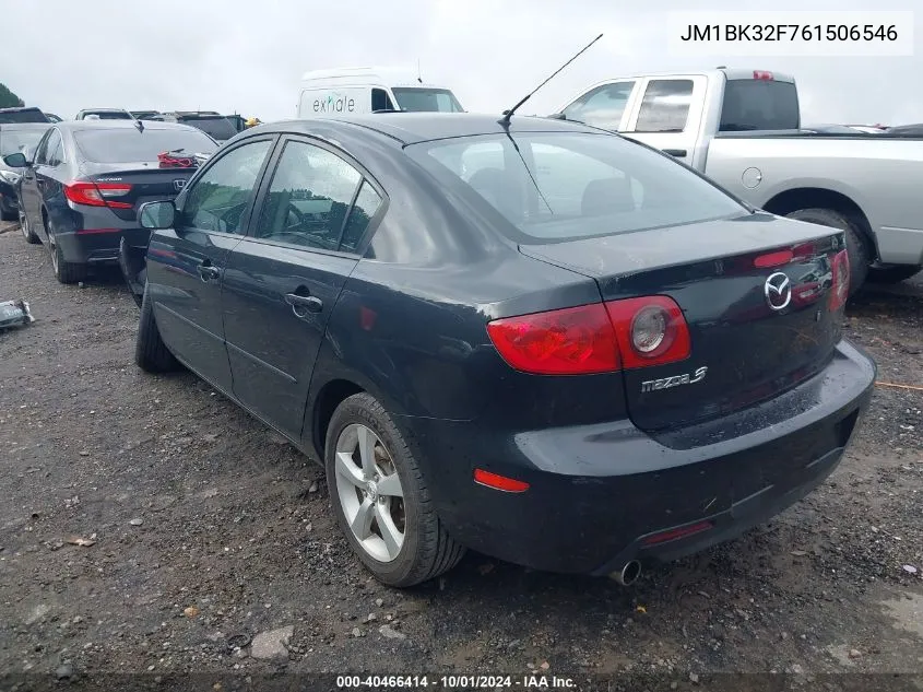 JM1BK32F761506546 2006 Mazda Mazda3 I