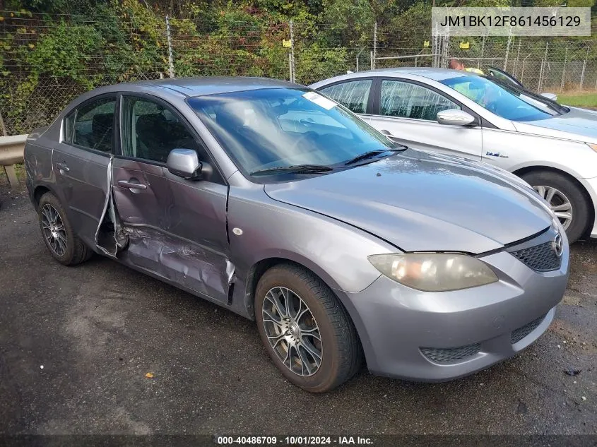 JM1BK12F861456129 2006 Mazda Mazda3 I