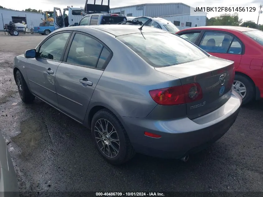 JM1BK12F861456129 2006 Mazda Mazda3 I