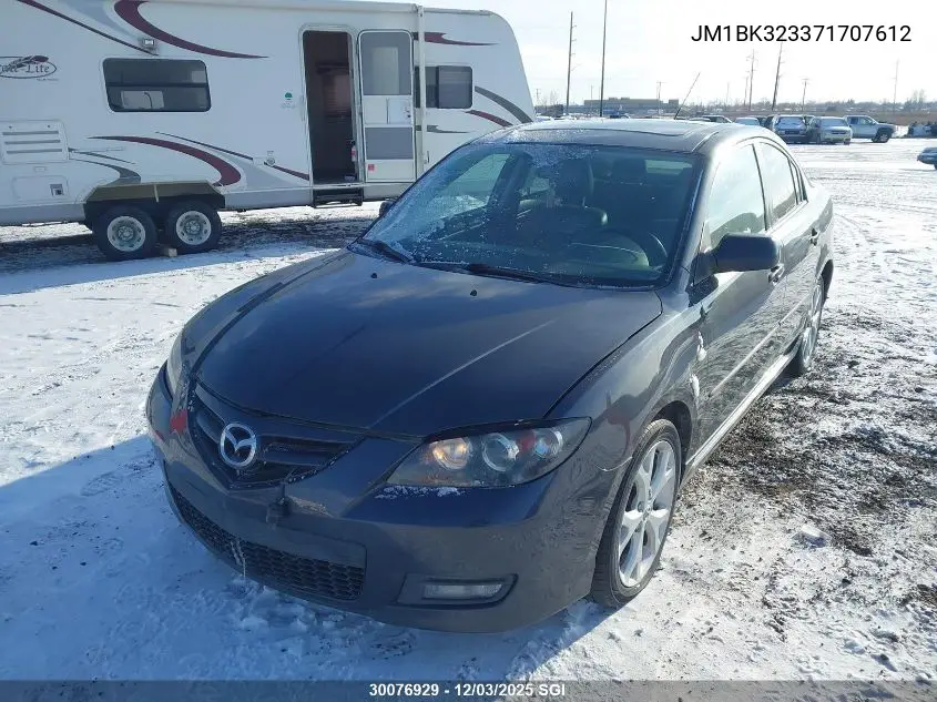 JM1BK323371707612 2007 Mazda 3 S