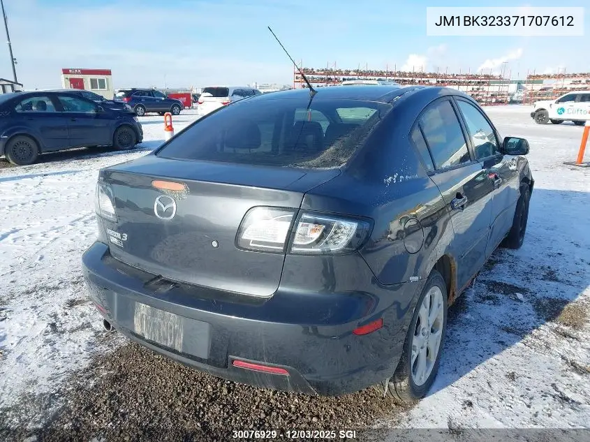 JM1BK323371707612 2007 Mazda 3 S