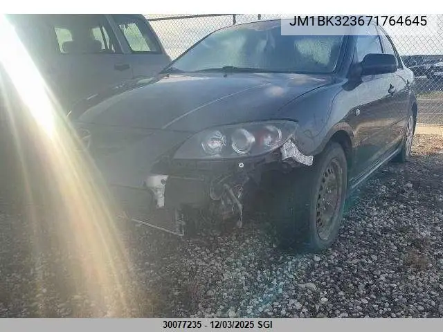 JM1BK323671764645 2007 Mazda 3 S