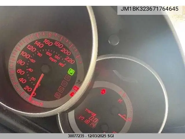 JM1BK323671764645 2007 Mazda 3 S