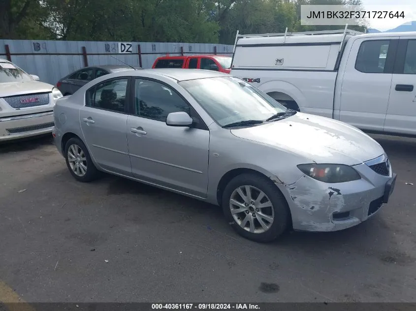 JM1BK32F371727644 2007 Mazda Mazda3 I