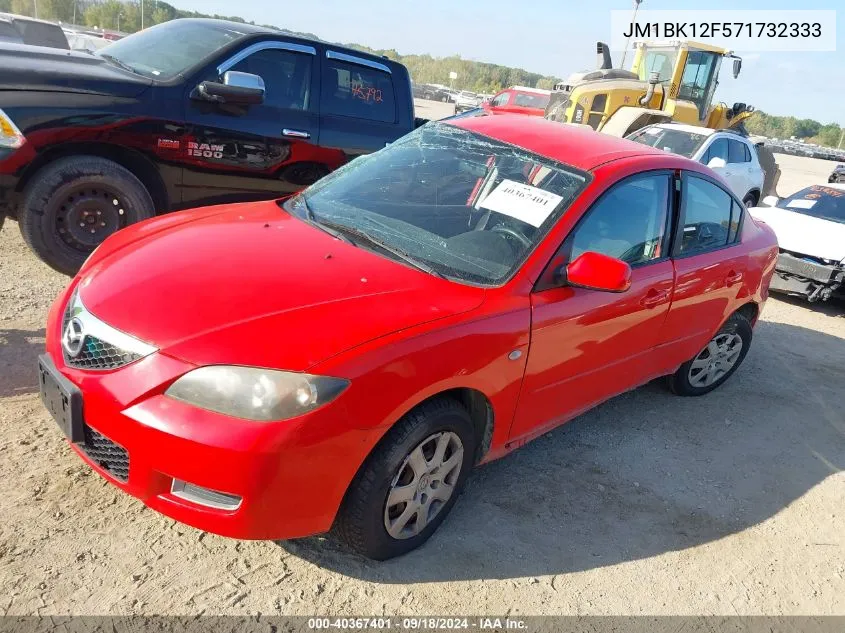 JM1BK12F571732333 2007 Mazda 3 I